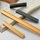 flat-end T-shaped aluminum handle